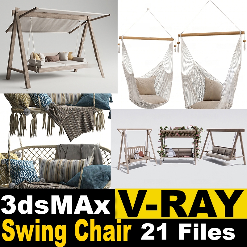 swing chair 3D model