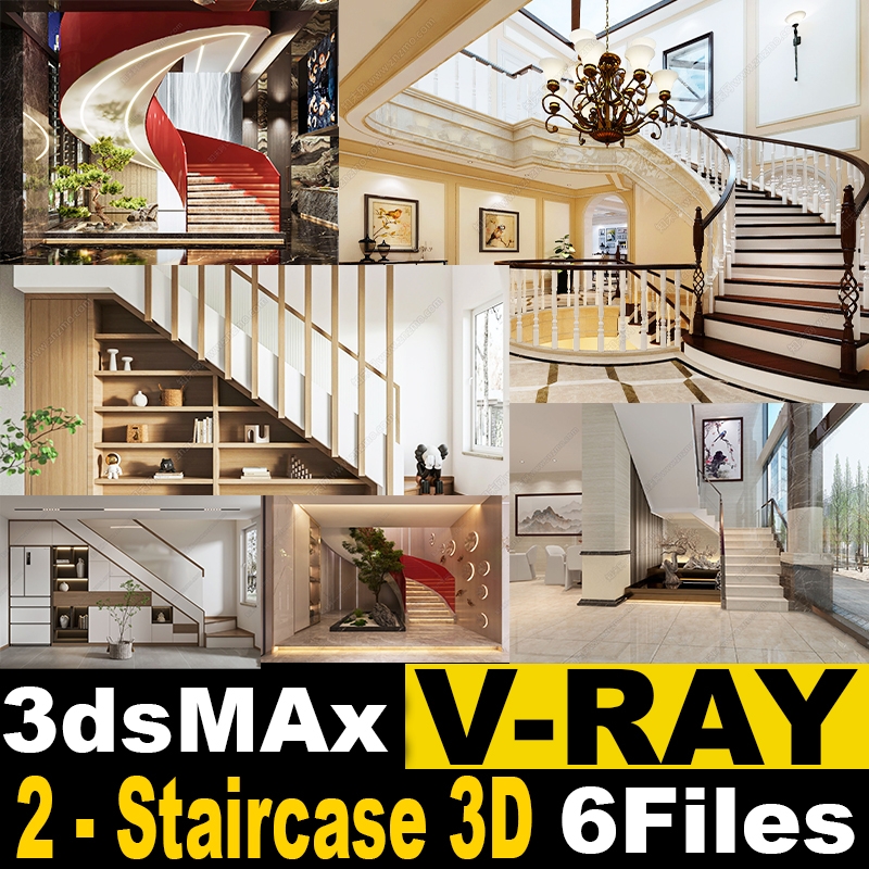 2- Staircase 3D