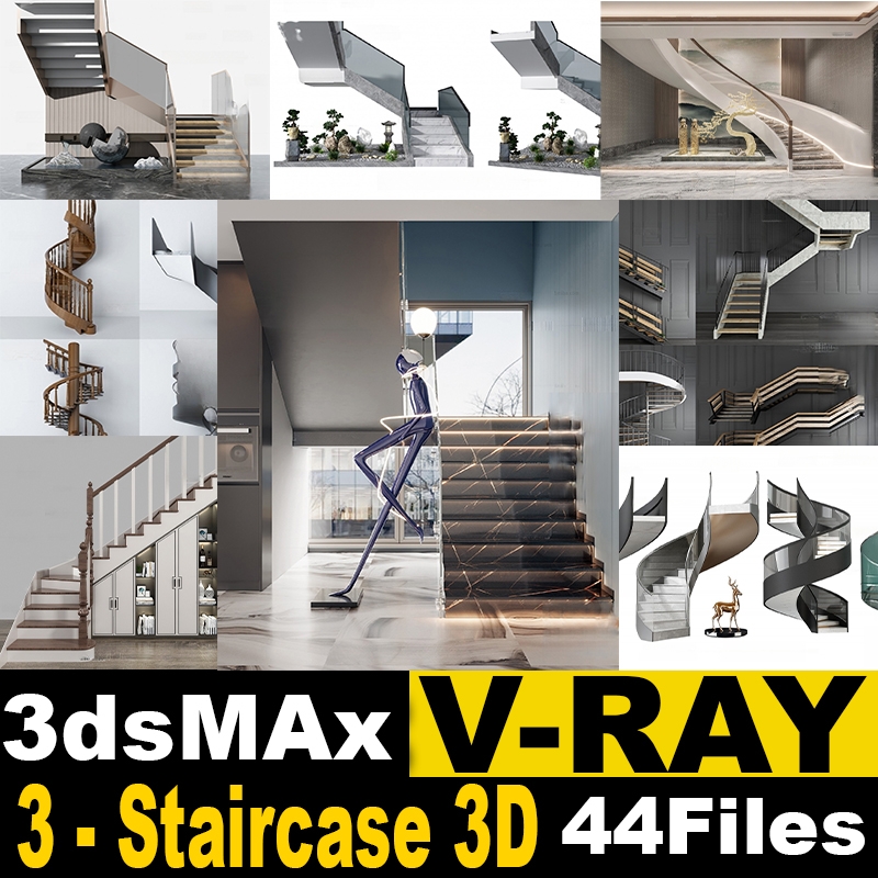 3- Staircase 3D