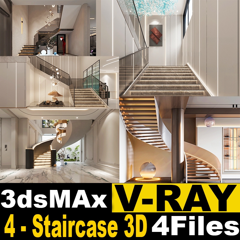4- Staircase 3D