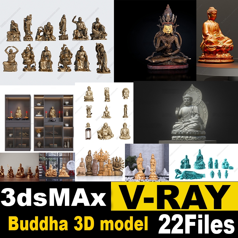 Buddha 3D model