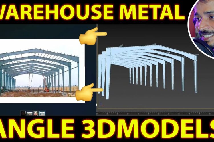 Warehouse metal modeling 3dsmax | kaboomtechx