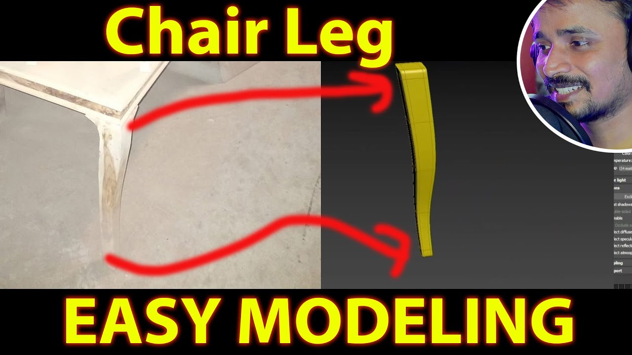 TABLE CORNER LEG MODELING | kaboomtechx