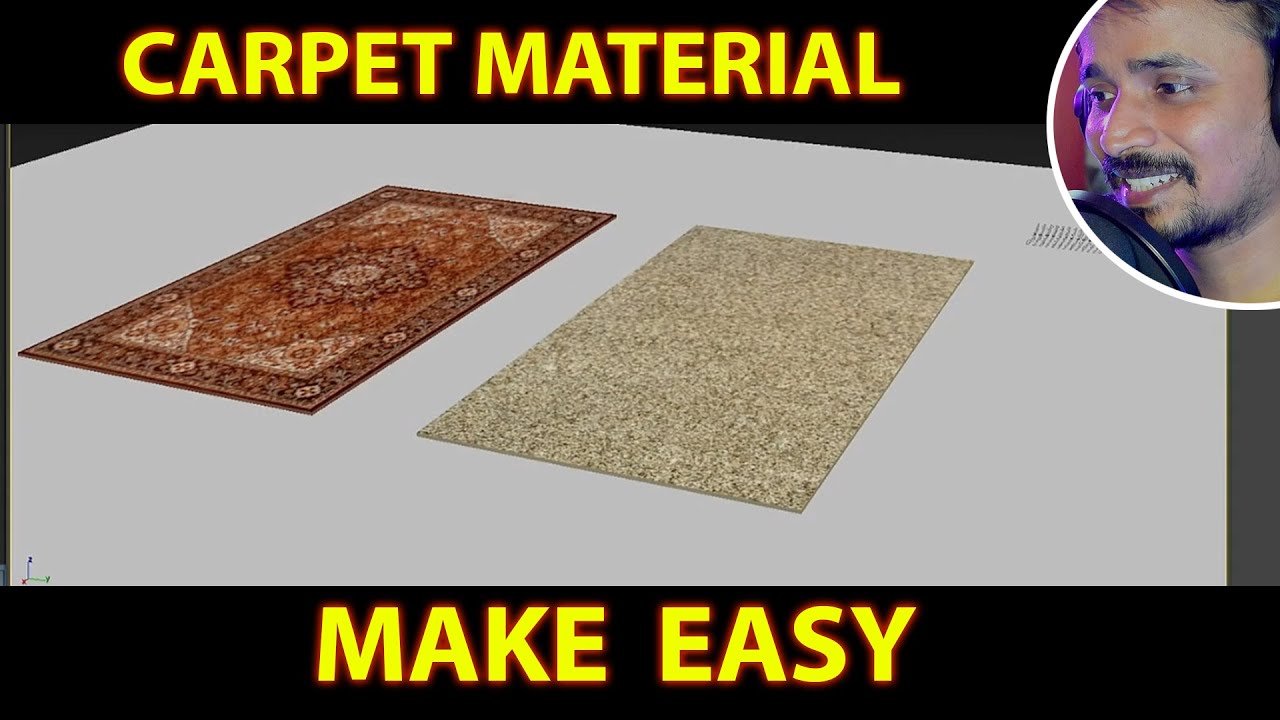 Carpet Material |3dsmax |vray | kaboomtechx