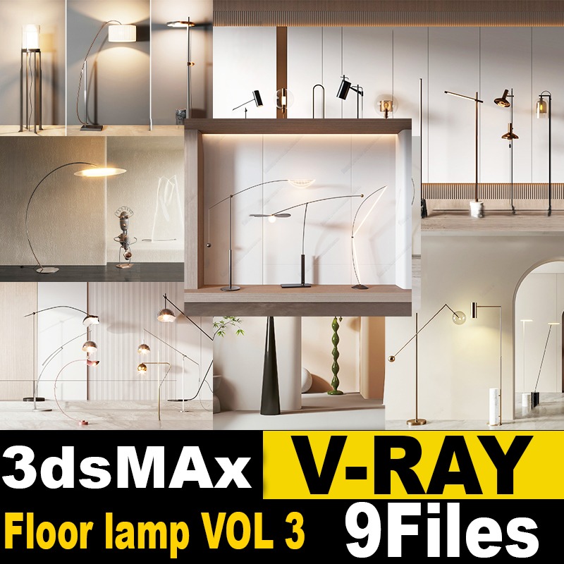 Floor lamp 3d model