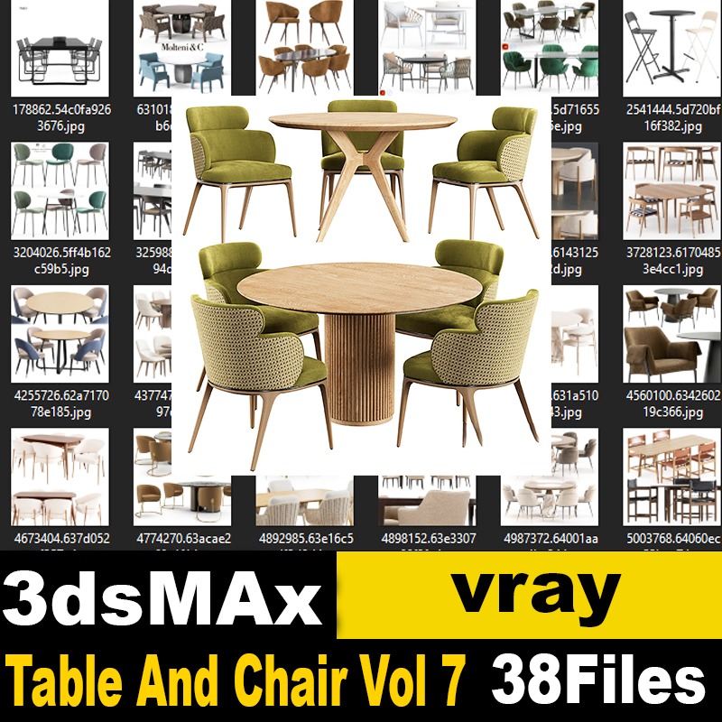 Table and chair vol 7