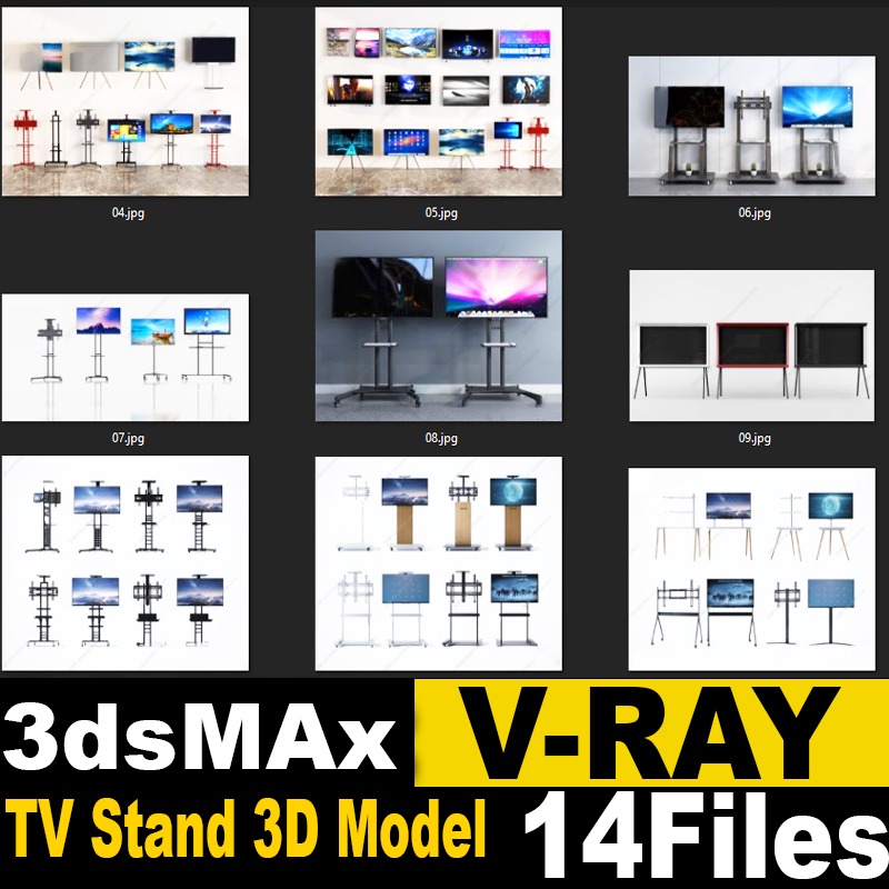 TV Stand 3D Model