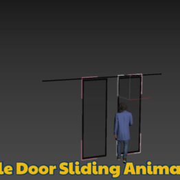 Double Door Sliding Animation