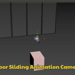 Folding Door Sliding Animation Camera Track