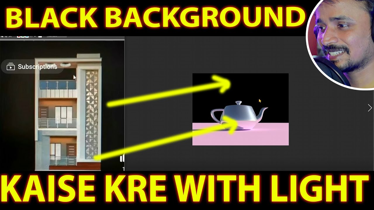 EXTERIOR ME  BLACK BACKGROUND KAISE BANATE HAI| kaboomtechx