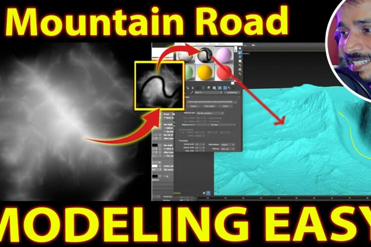 Mountain Road MODELING EASY  | kaboomtechx