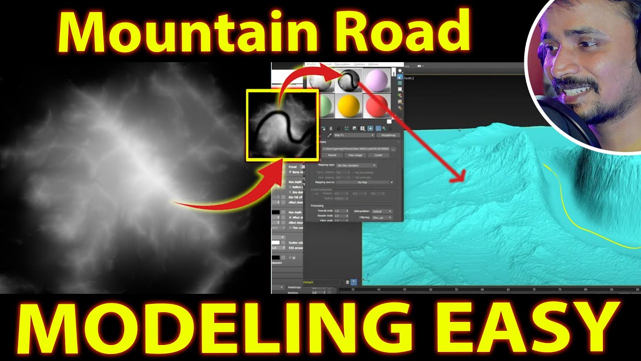 Mountain Road MODELING EASY  | kaboomtechx