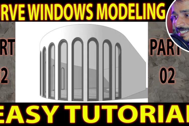 Curve Windows modeling Part 2 kaboomtechx