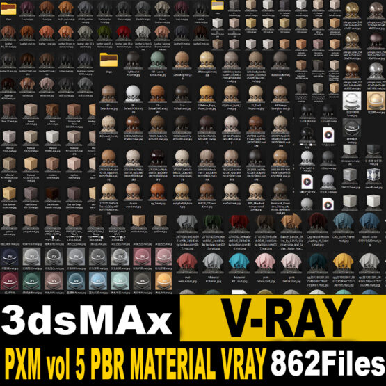 PXM vol 5 PBR MATERIAL VRAY