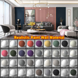 realistic paint wall material