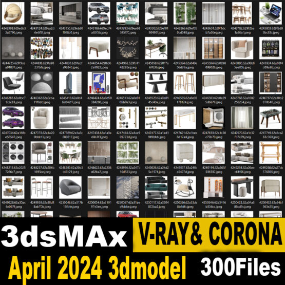 APRIL 2024 3dmodels