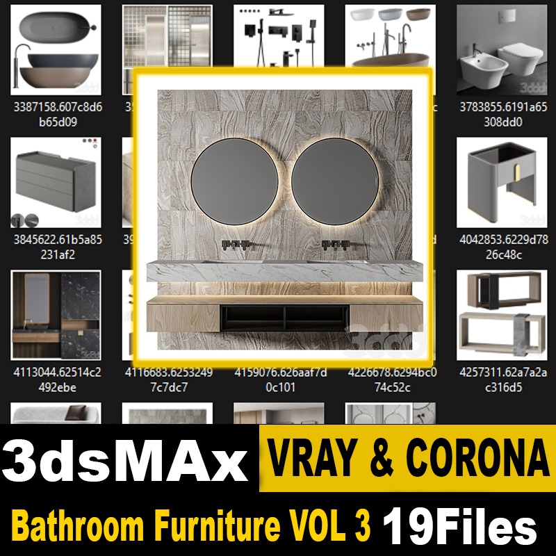 Bathroom furniture VOL 3