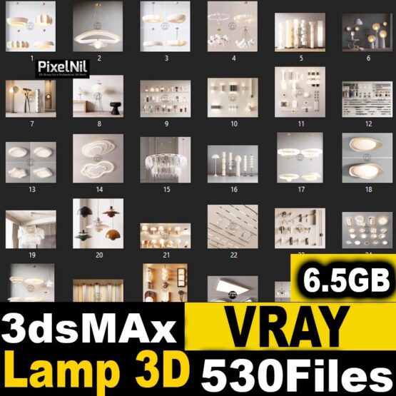 -Lamp 3D single model