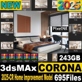 2025-CORONA Home Improvement 3D Model