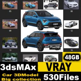 Car 3DModel Big Collection