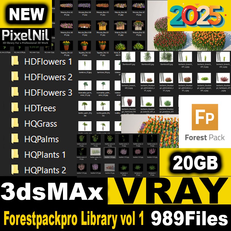 Forestpack library vol 1