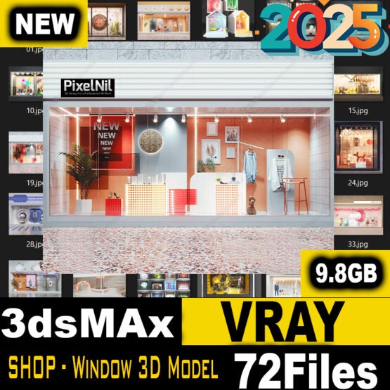 SHOP - Window 3D Model