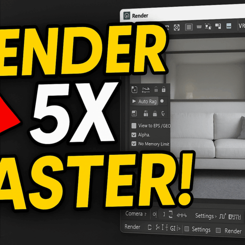 How to Render Fast Using V-Ray and Corona Renderer