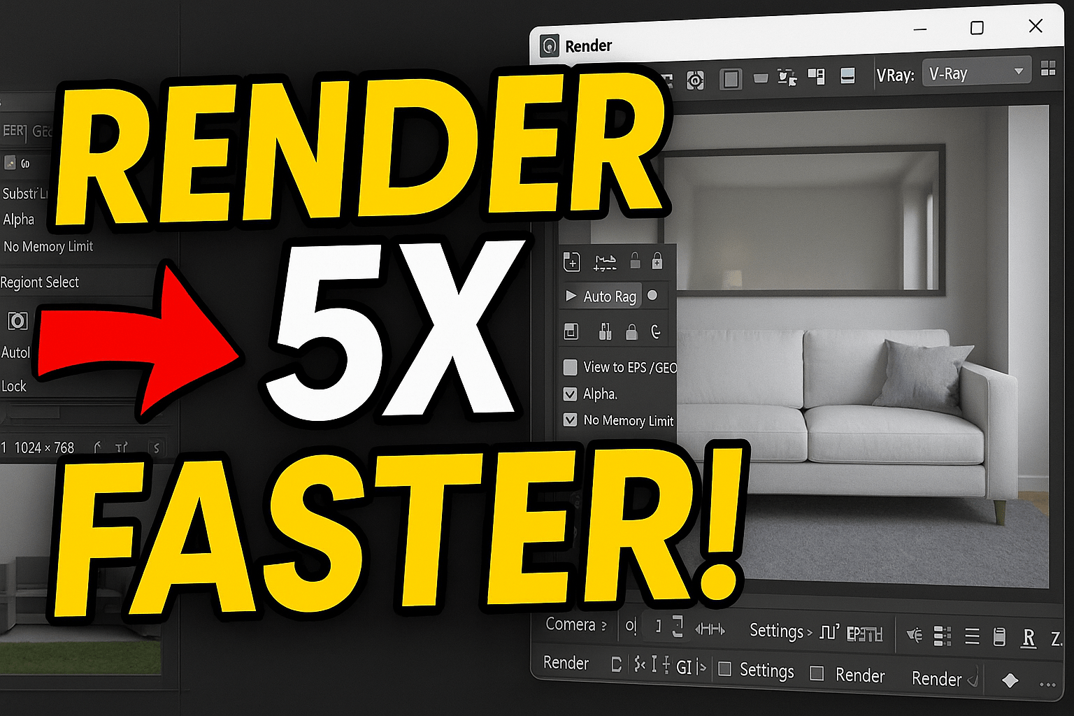 How to Render Fast Using V-Ray and Corona Renderer