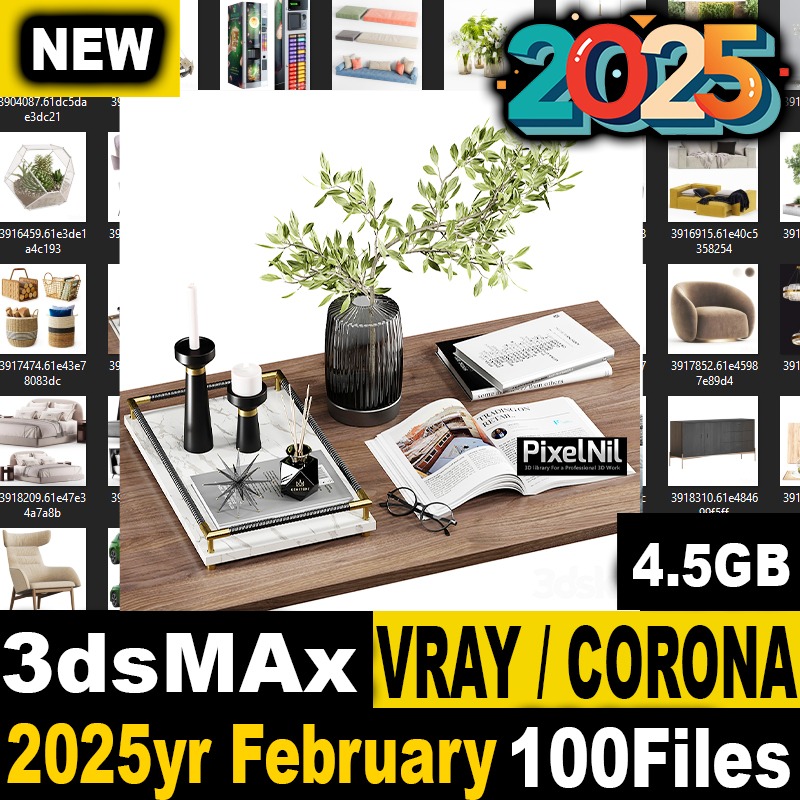 2025yr February 3dmodels