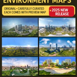 2025 HDRI Ultra HD Environment Maps