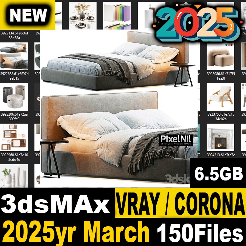 2025yr March 3dmodels